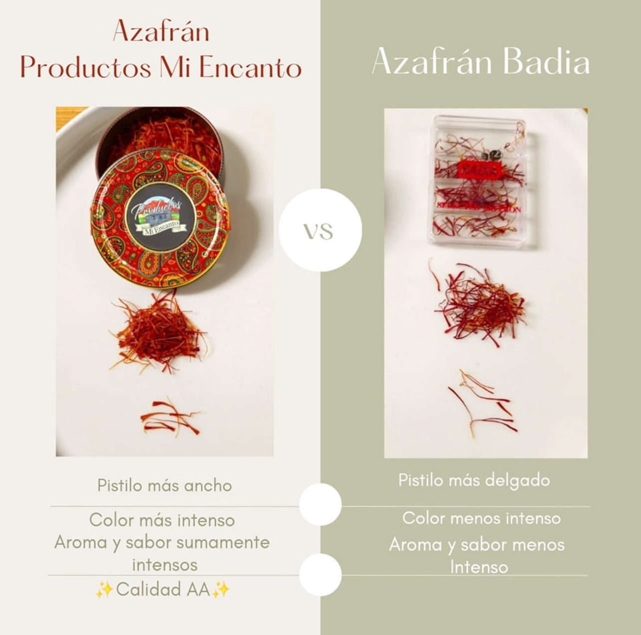 Azafrán Calidad AA (Top quality Saffron)