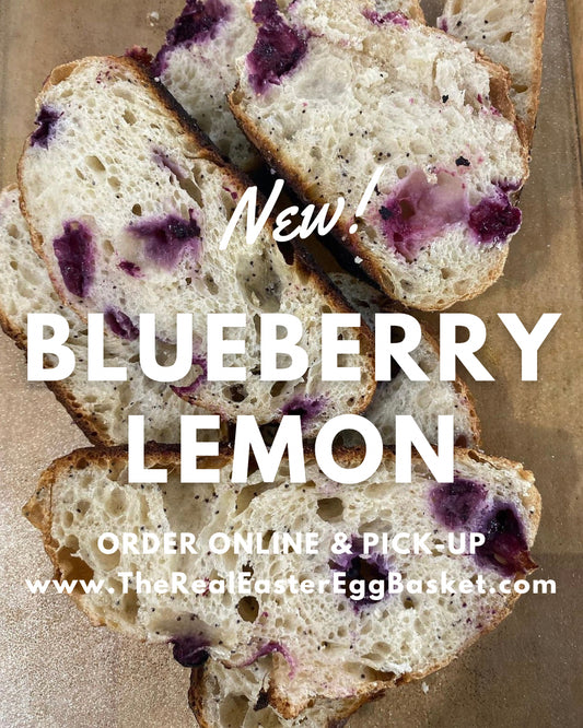 Blueberry Lemon Sourdough