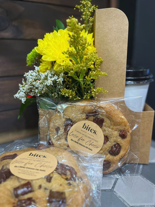 “Loco for Choco” | Big & Chunky, Triple Chocolate Chip Cookie