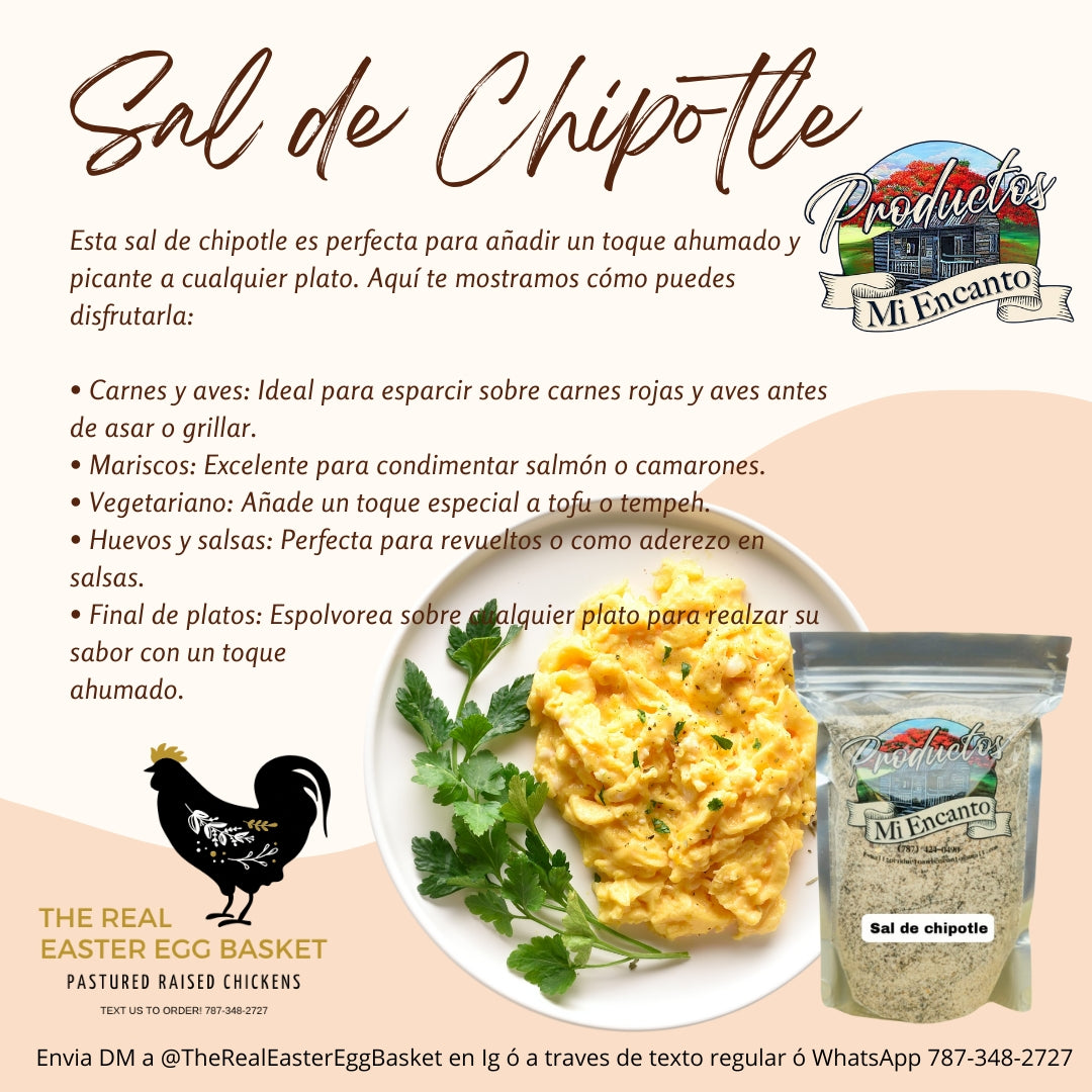 Sal de Chipotle, 5oz ~ Best-seller!