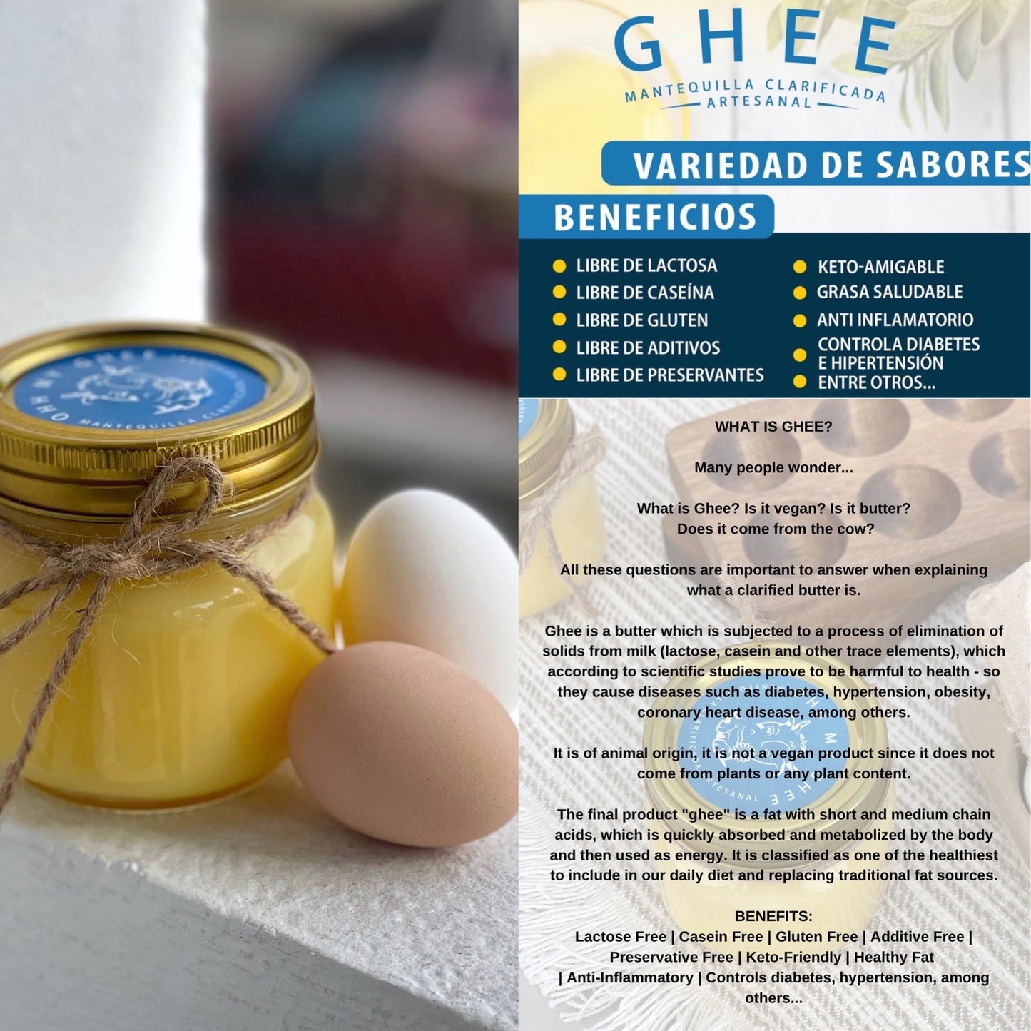 Ghee Butter | Original 16oz. ~ Best deal!